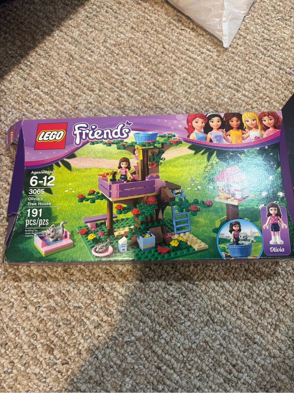 Lego Friends Purple and Green Tree House Playset